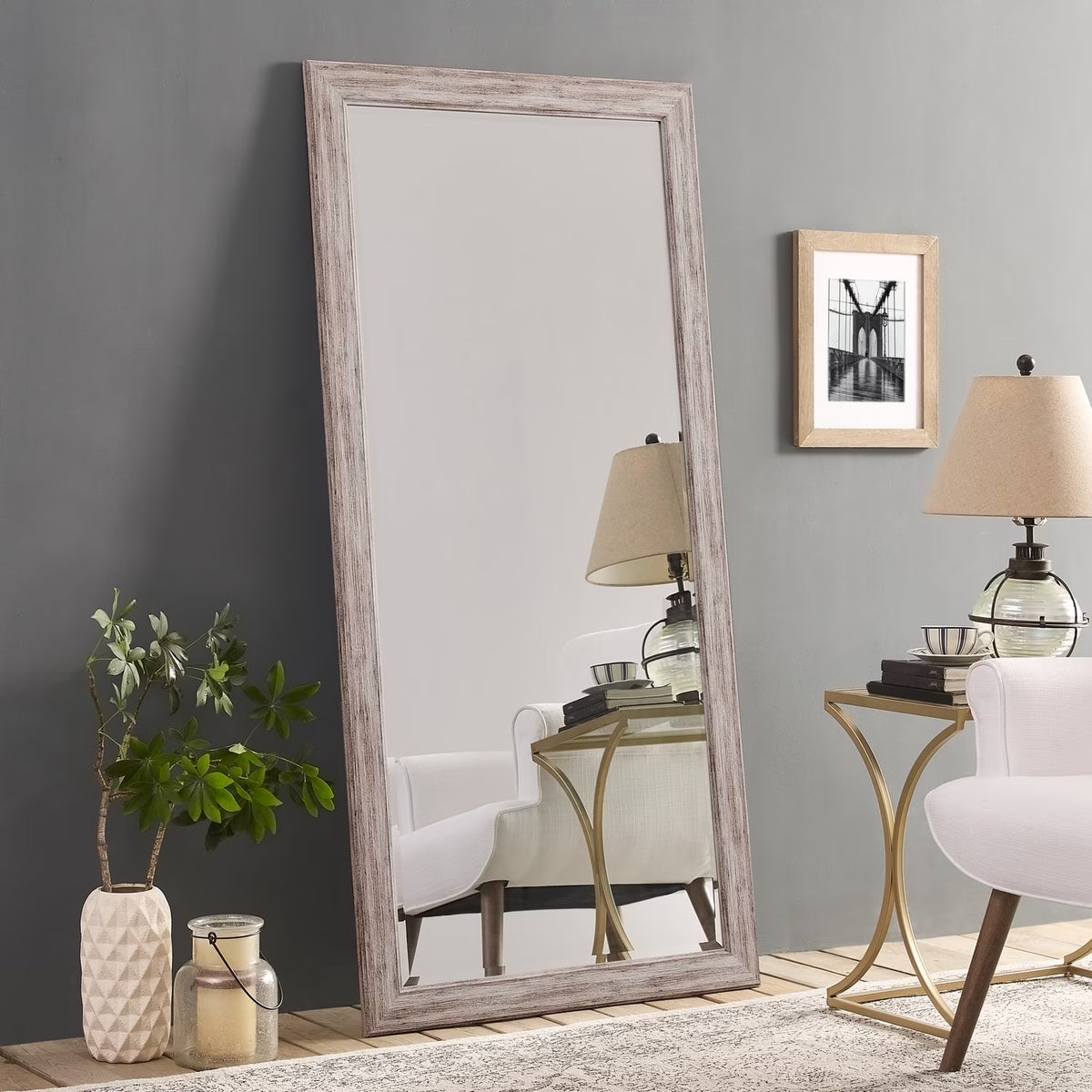 Large Farmhouse Mirror Farmhouse Bathroom Mirror Farmhouse Mirrors for Wall Decor Living Room Rustic Mirrors for Wall Decor Living Room Dressing Room